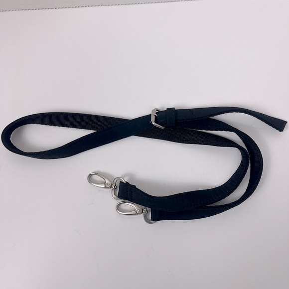 Harry and David's Northwest Express Black Canvas Cross Body Bag - Picture 4 of 16